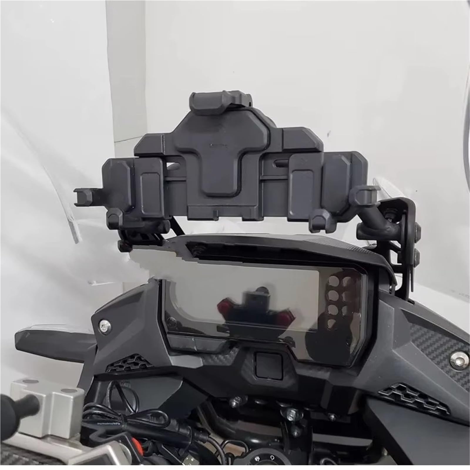 Supporto Navigatore Moto Per Guzzi Per Stelvio 2024 Moto Supporto Telefono GPS Navigazione Ammortizzatore