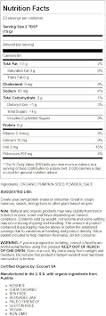 BareOrganics Pumpkin Seed Protein Powder, 12 oz