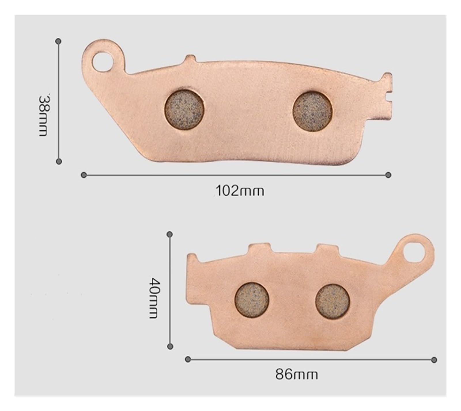 Pastiglie Freno Anteriore Posteriore Motocicletta Accessori Moto Pastiglie Freno Anteriori Posteriori Per CTX700 NC750X NC700 NC700S NC700X