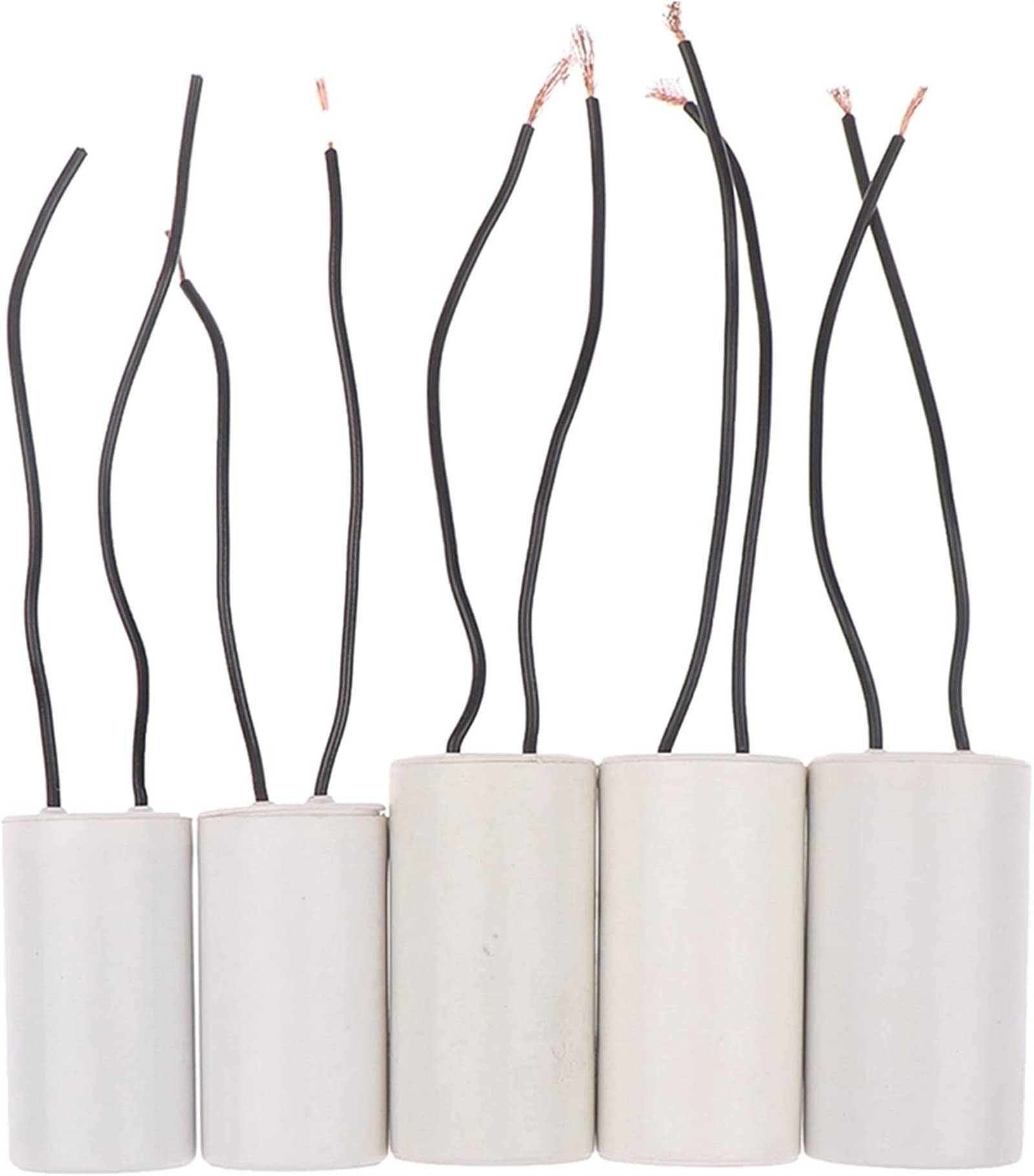 Capacitor kit 1Pcs 450V CBB60 Polypropylene Film Capacitor AC Electronic Starter for Fridge Washing Machine capacitors)) (Size : A2)