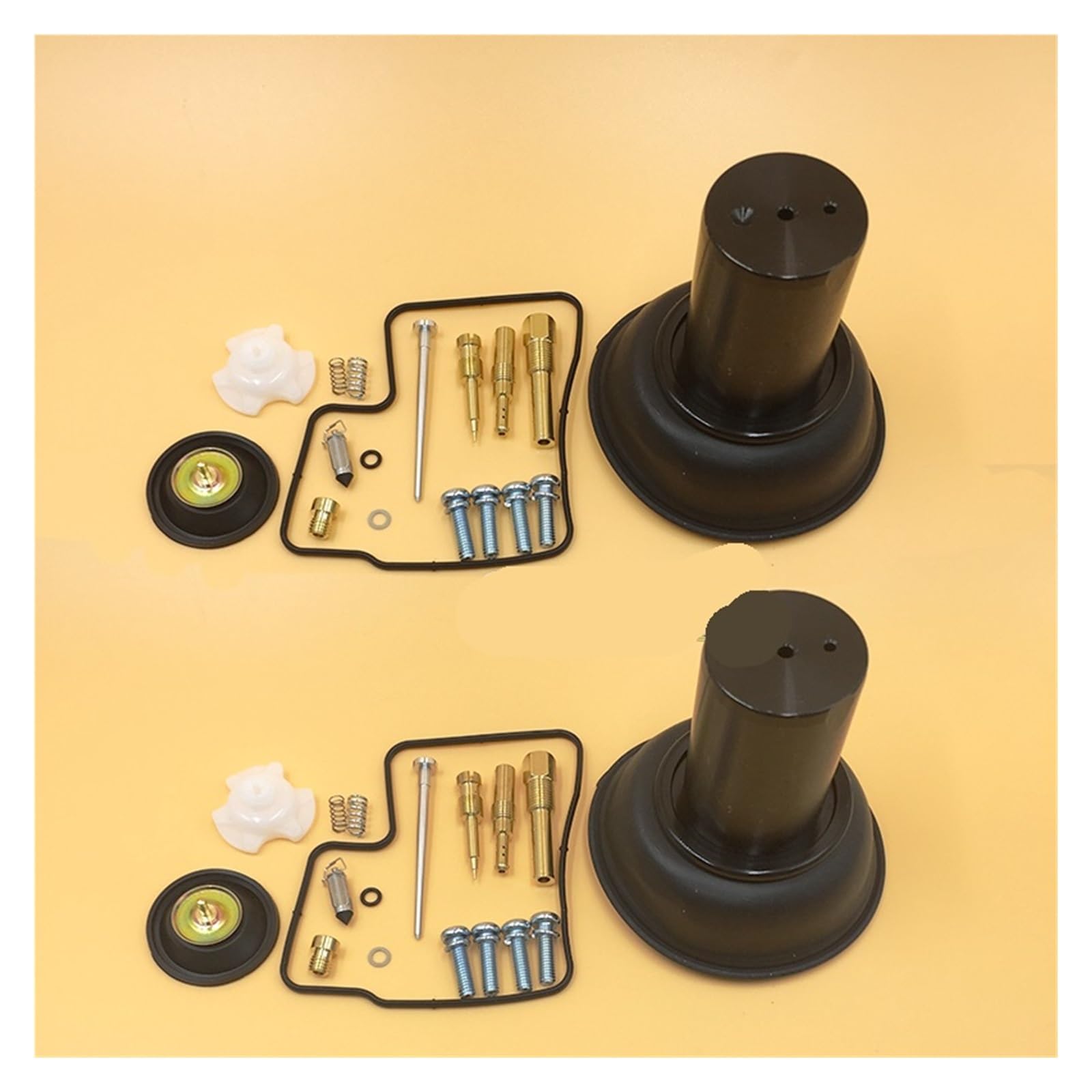 Kit de reconstrucción carburador para Steed 600 para Shadow VT600 Vlx600 Vt600c Kit De Reparación Carburador Junta Válvula Diafragma Juego Piezas Reconstrucción