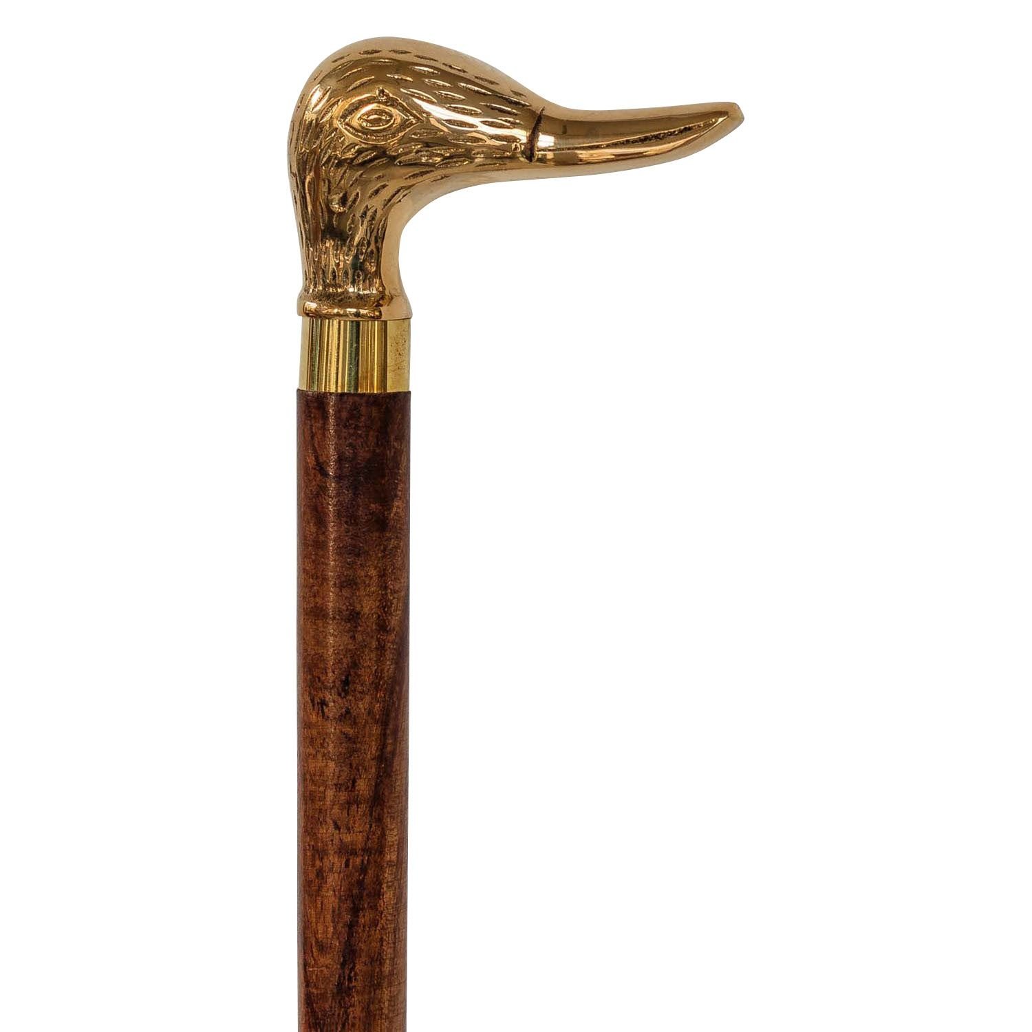 SOLUSTRE Schuhlöffel Metall Mit Langem Griff 32cm - Ergonomischer Schuhanzieher Für Senioren Mit Holzgriff Braun, Ideal Für Einfaches Anziehen