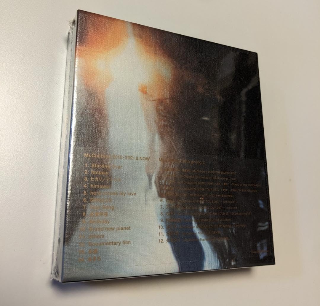 Mr.Children 2015-2021 ＆ NOW（初回生産限定盤） Amazon.co.jp: Mr.Children 2015-2021 & NOW (初回生産限定盤