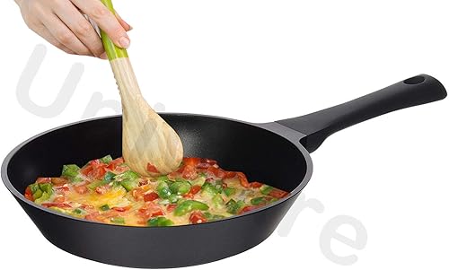 Miniatura 4 de Uniware La mejor sartén de aluminio antiadherente de 3 capas de Alemania, cumple con el estándar de la FDA (7.87 pulgadas de diámetro)