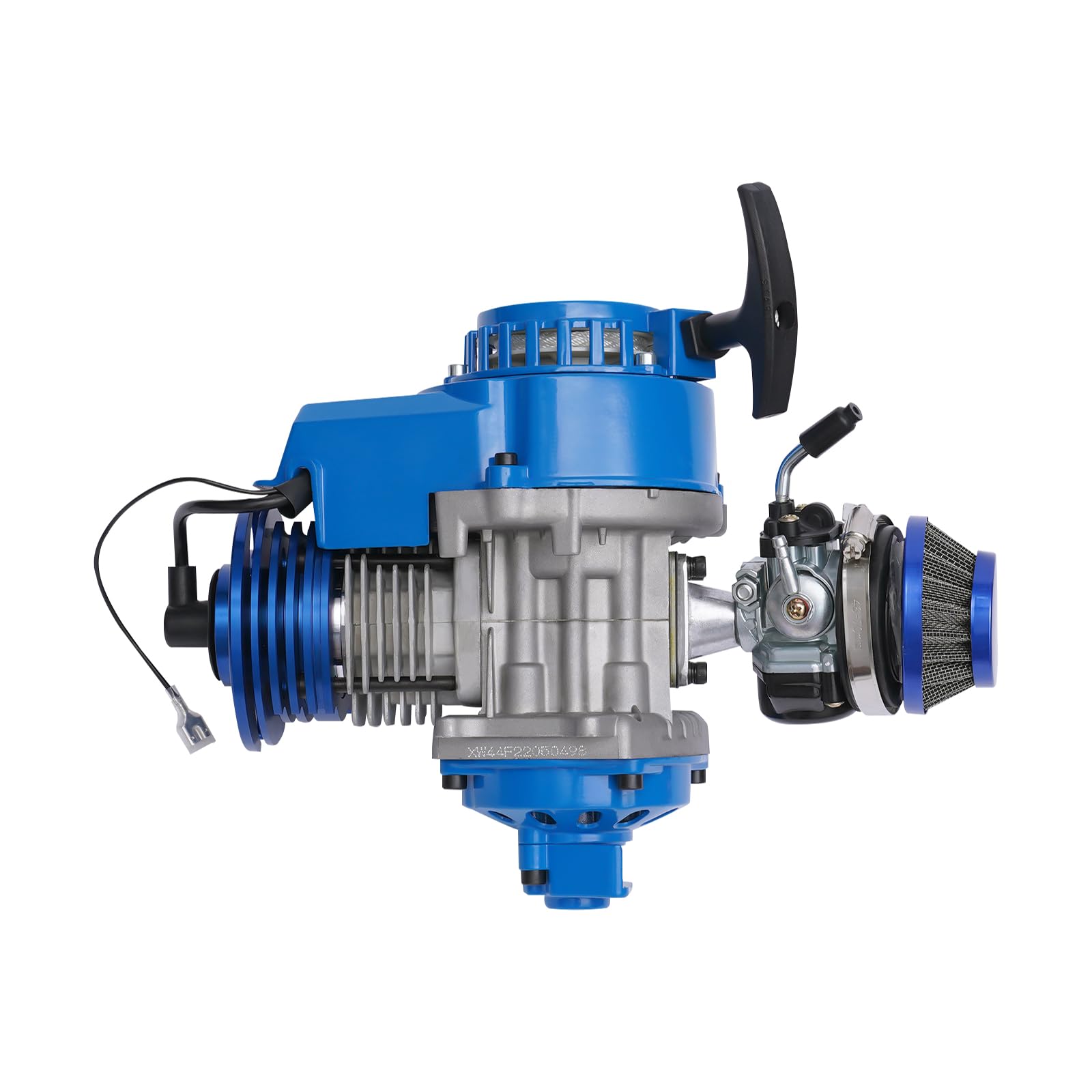 49cc 50cc 2-stroke Engine Motor, Bike Racing Engine Kits, for Pocket Bikes Atvs Scooters Motocross Bikes Pull Start Bike Engine Kits