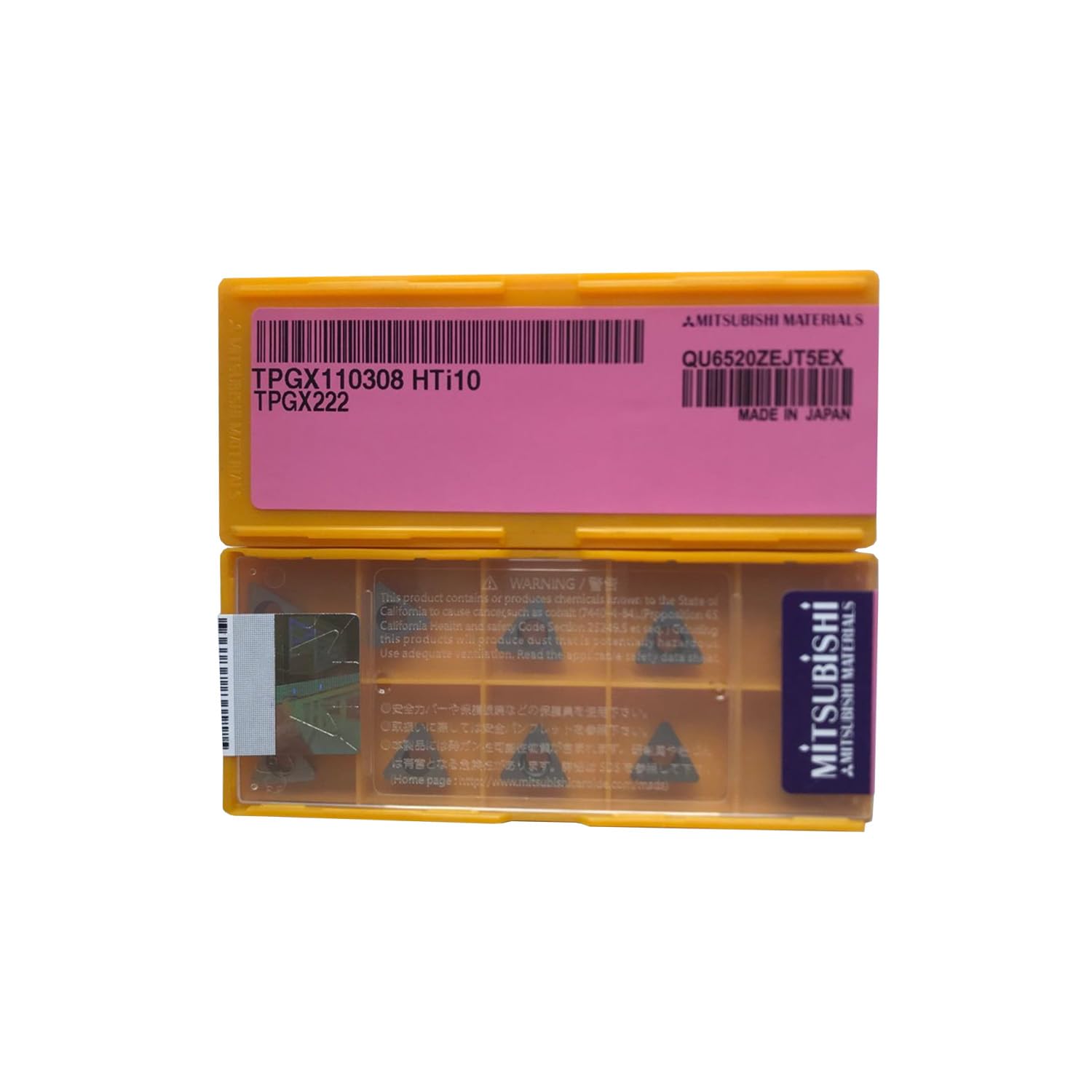 100% Original TPGH TPGX11 TPGX1103 TPGX110308 HTI10 Turning Insert