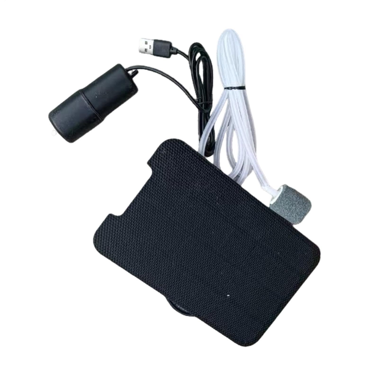Aeratore per laghetto a energia solare, pompa ad aria solare per acquario a doppia uscita e ossigenatore per acquari, laghetti Koi e , aeratore portatile per hobbisti, pescatori e