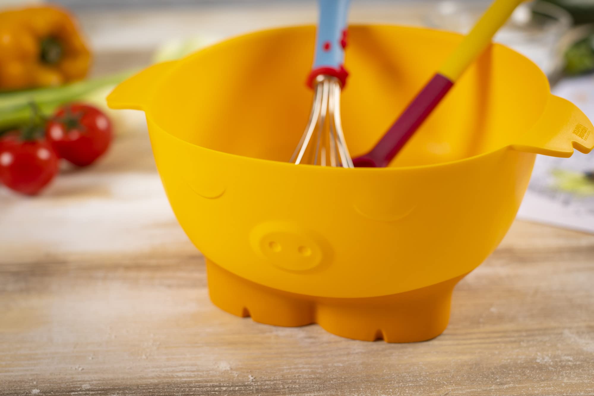 KUHN RIKON Kinderkitchen Kit de mélange 3 pièces Jaune Rouge Bleu