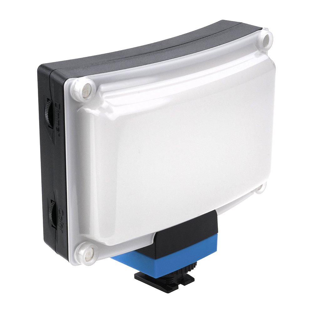 Pro FACTOR Radius Pico Wide Angle Light - 3x5 in Curved Bicolor Dimmable Camera Light