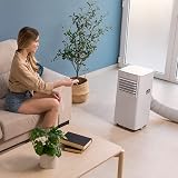 Cecotec Climatiseur Portable avec Télécommande ForceClima 7100 Soundless, 7000 BTU, Écran LED, 4 Modes, 2 Vitesses, Technologie Soundless, Couverture 15-20 m2, Kit d’installation fenêtre inclus - 2