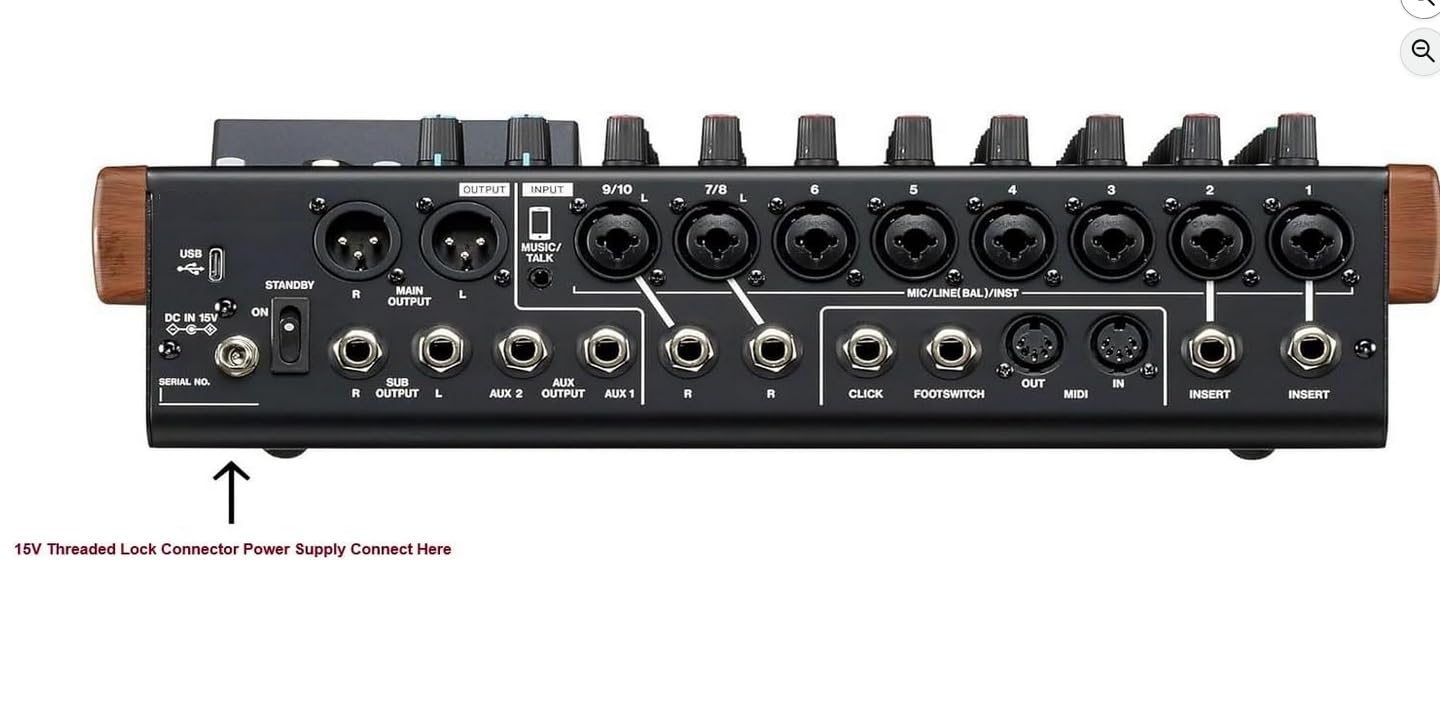 Amazon.com: AC Adapter Compatible with TASCAM PS-M1524A Power