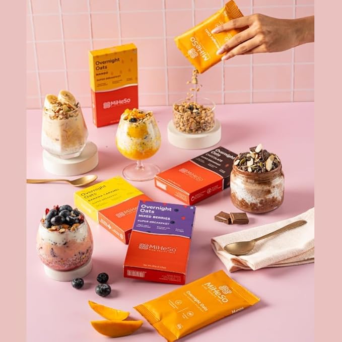 FMSo Overnight Rolled Oats Assorted 420 G | Avena Saludable miniatura 3