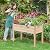 Yaheetech 2pcs Raised Garden Bed 48x24x30in Elevated Wooden Horticulture Planter Box with Legs Standing Growing Bed for Gardening/Backyard/Patio/Balcony, Wood
