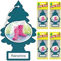 Vista 56 de Little Trees - Ambientador de árbol colgante que proporciona un aroma de larga duración para tu hogar o tu auto. Aroma Summer Linen, 24