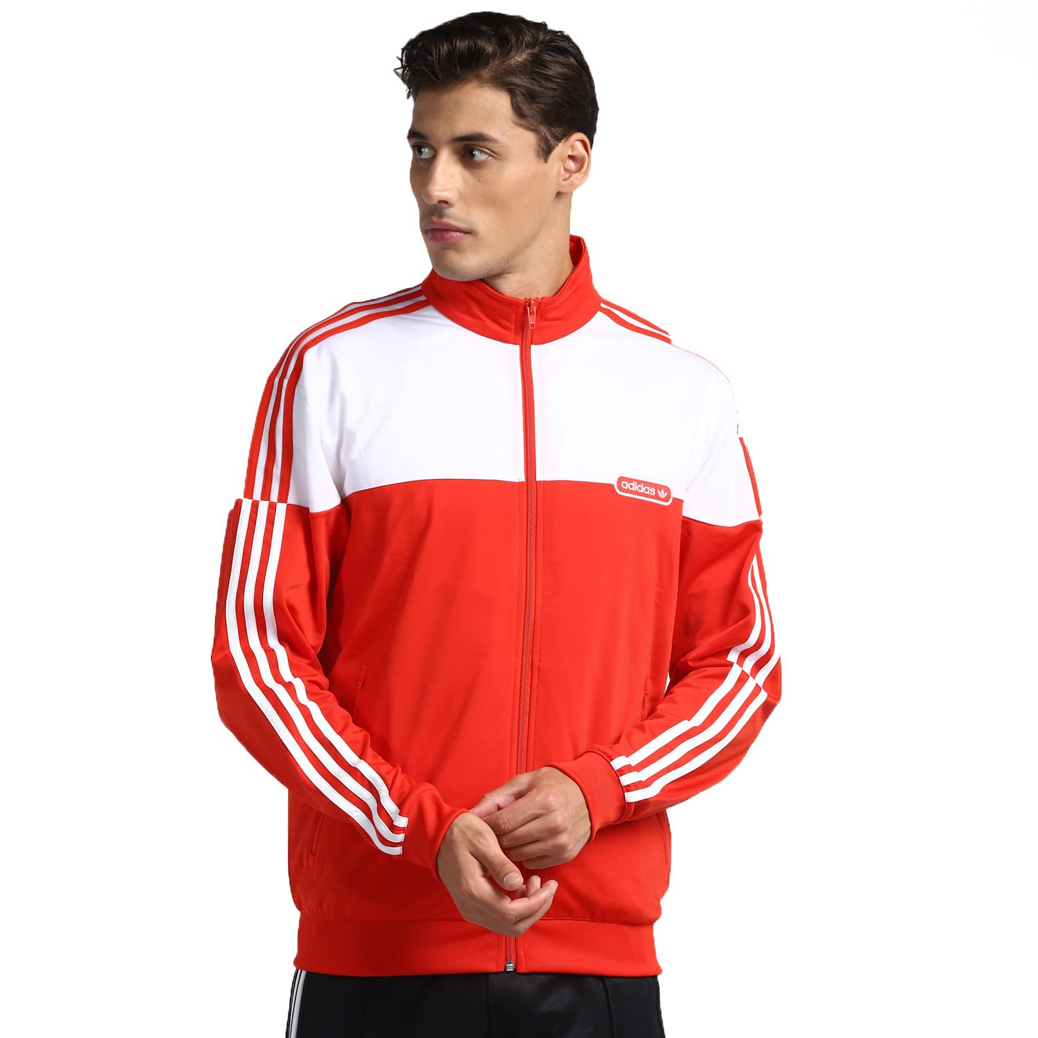 adidas Men's Polyester Standard High Neck Jacket-picture-29