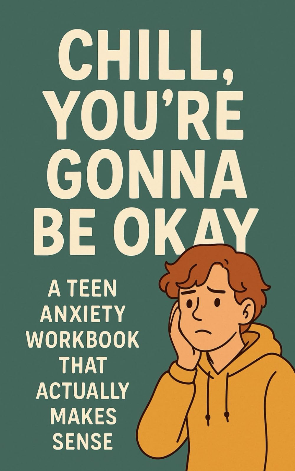 Chill, You’re Gonna Be Okay – A Teen Anxiety Workbook That Actually Makes Sense | Teen Anxiety Workbook | Teen Anxiety: A simple guide to handling ... life… written like a friend, not a therapist.