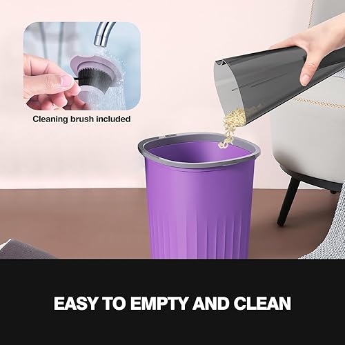 Miniatura 7 de FEROOD Aspiradora de mano inalámbrica recargable para automóvil con base de carga, aspiradora de mano de alta potencia de 9000 PA, aspiradora de