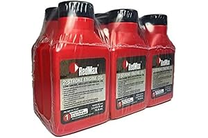 RedMax OEM MaxLife 2-Cycle Oil 2.6oz 6 Pack 1 Gallon Mix