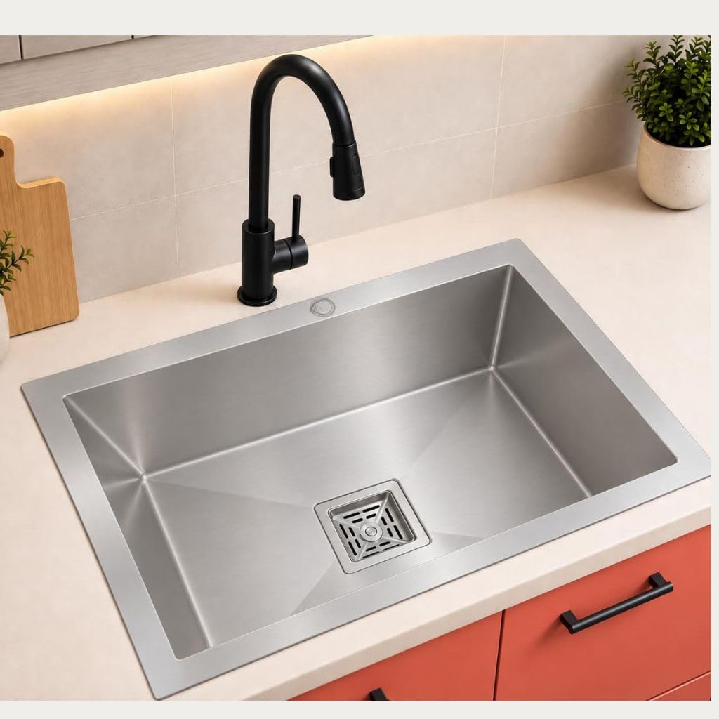 Stainless Steel Double Bowl Kitchen Sink - THE SINK SHOP -9