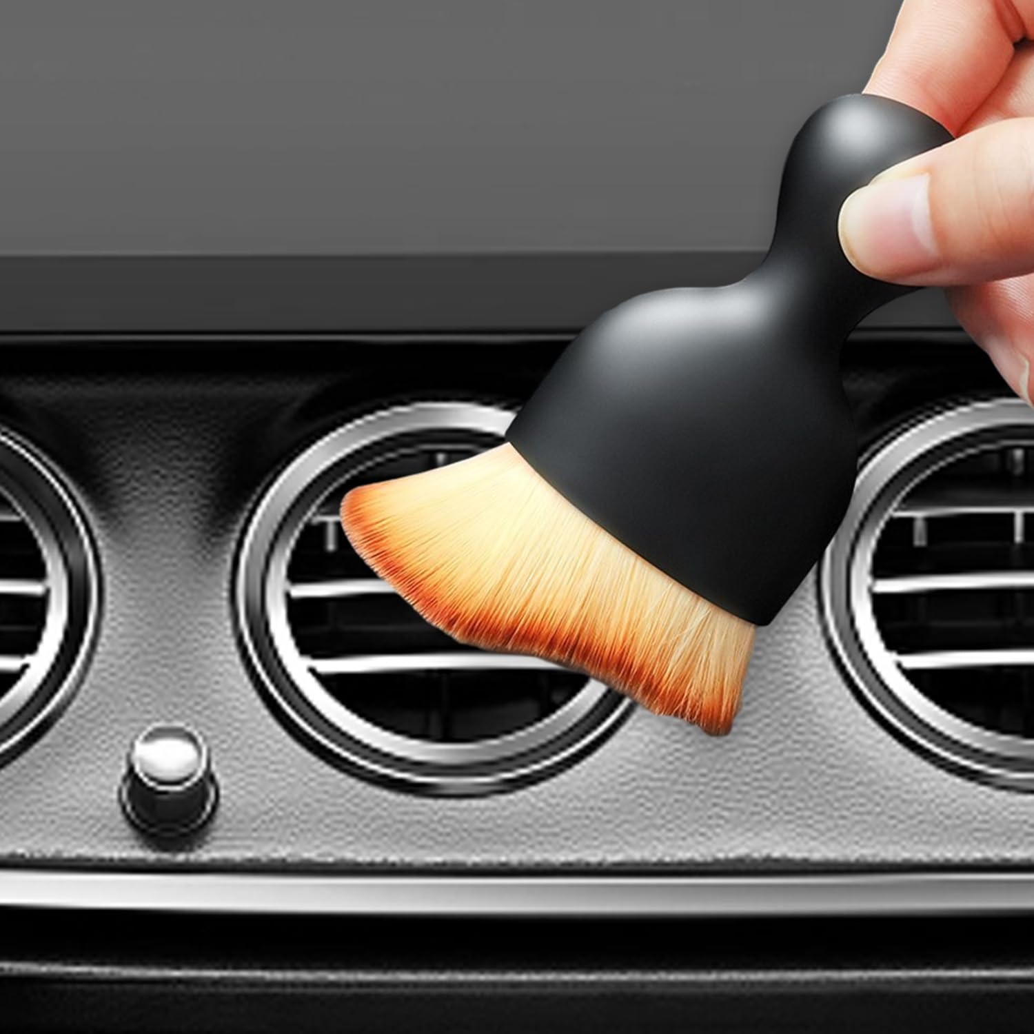 EIHI 2 Pièces Brosse Douce De Nettoyage D'Intérieur De Voiture Pas De