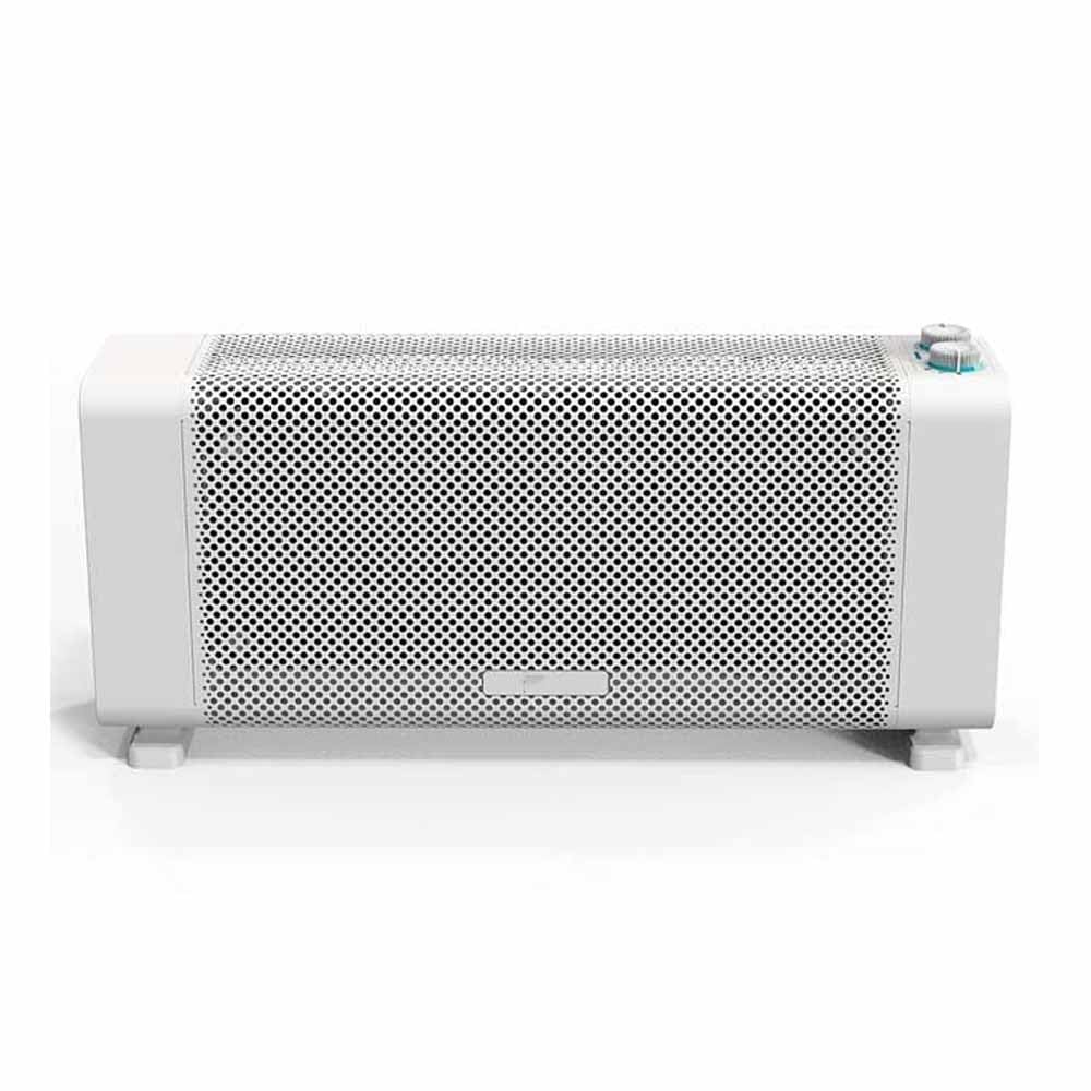 Suinga Radiador de Mica 1500 W | Estufa de Mica Eléctrica | Termostato Regulable | 2 Potencias 750-1500 W | Seguridad Antivuelco y Sobrecalentamiento | Calor Rápido