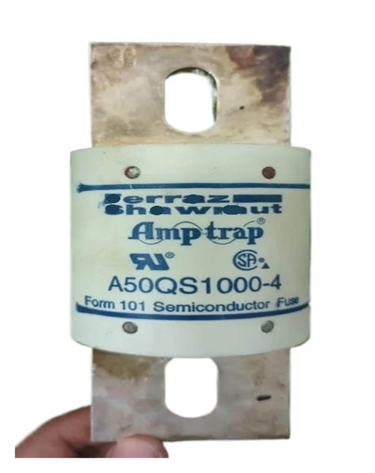Fusible A50QS1200-4 calibre 1200A pour disjoncteur et transformateur