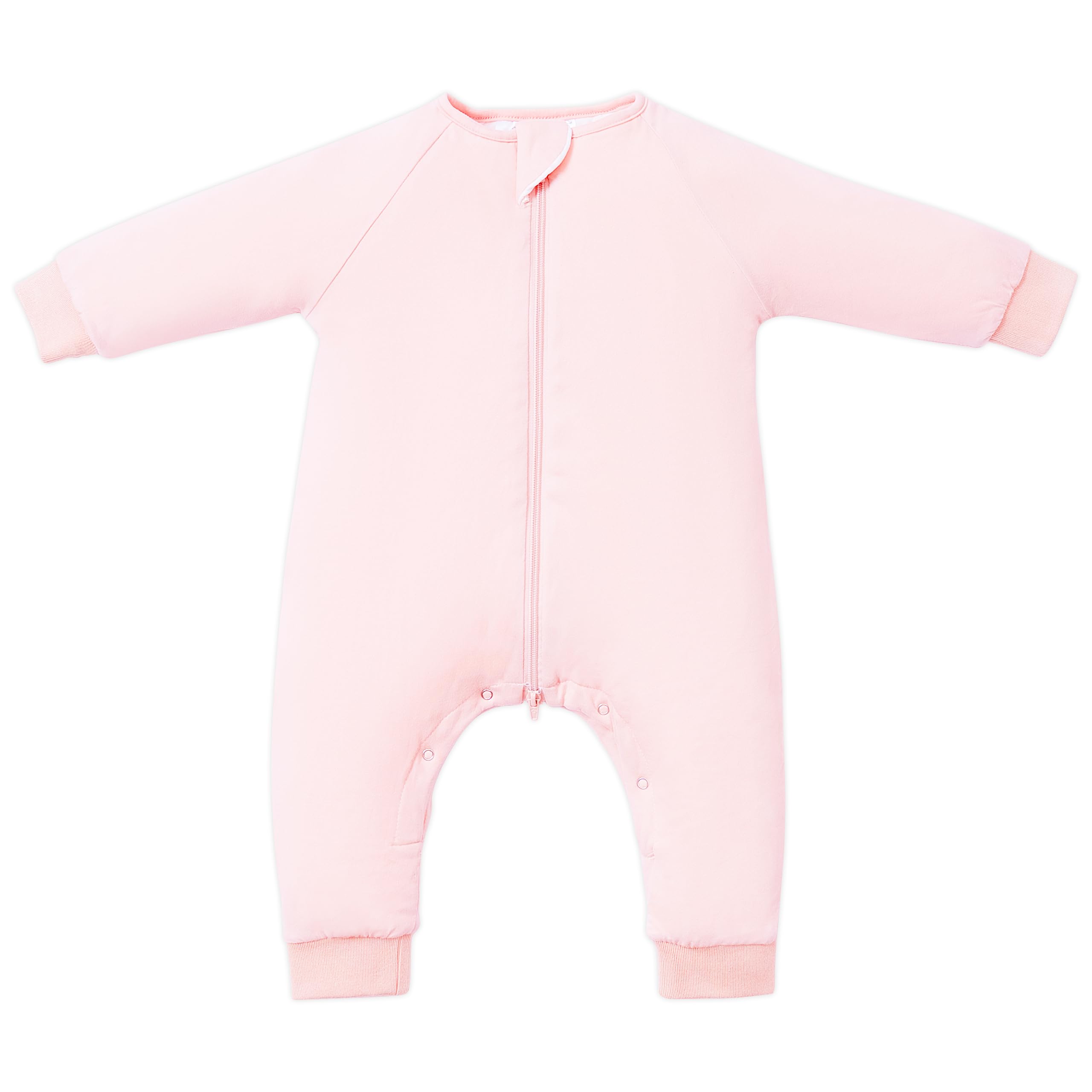 Baby Sleep Sacks with Feet, 1.0 TOG Long Sleeve Wearable Blanket for 0–6M Infants &amp; 2T–4T Toddlers, Soft and Cozy