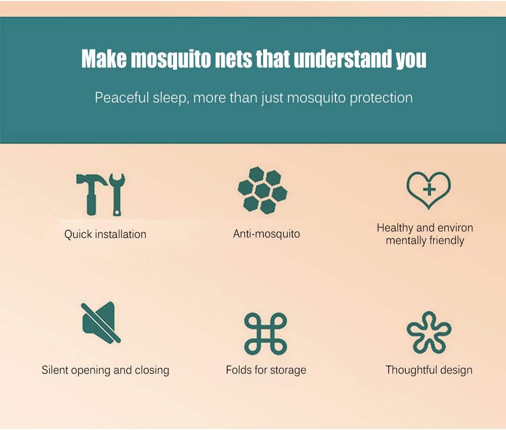 Foldable Bottomless Mosquito Net Portable Mosquito Cover Easy Camping & Outdoor Insect Net Free Installation for Adult Bed/Bed/Sofa/Field,2,100 * 190 * 80cm