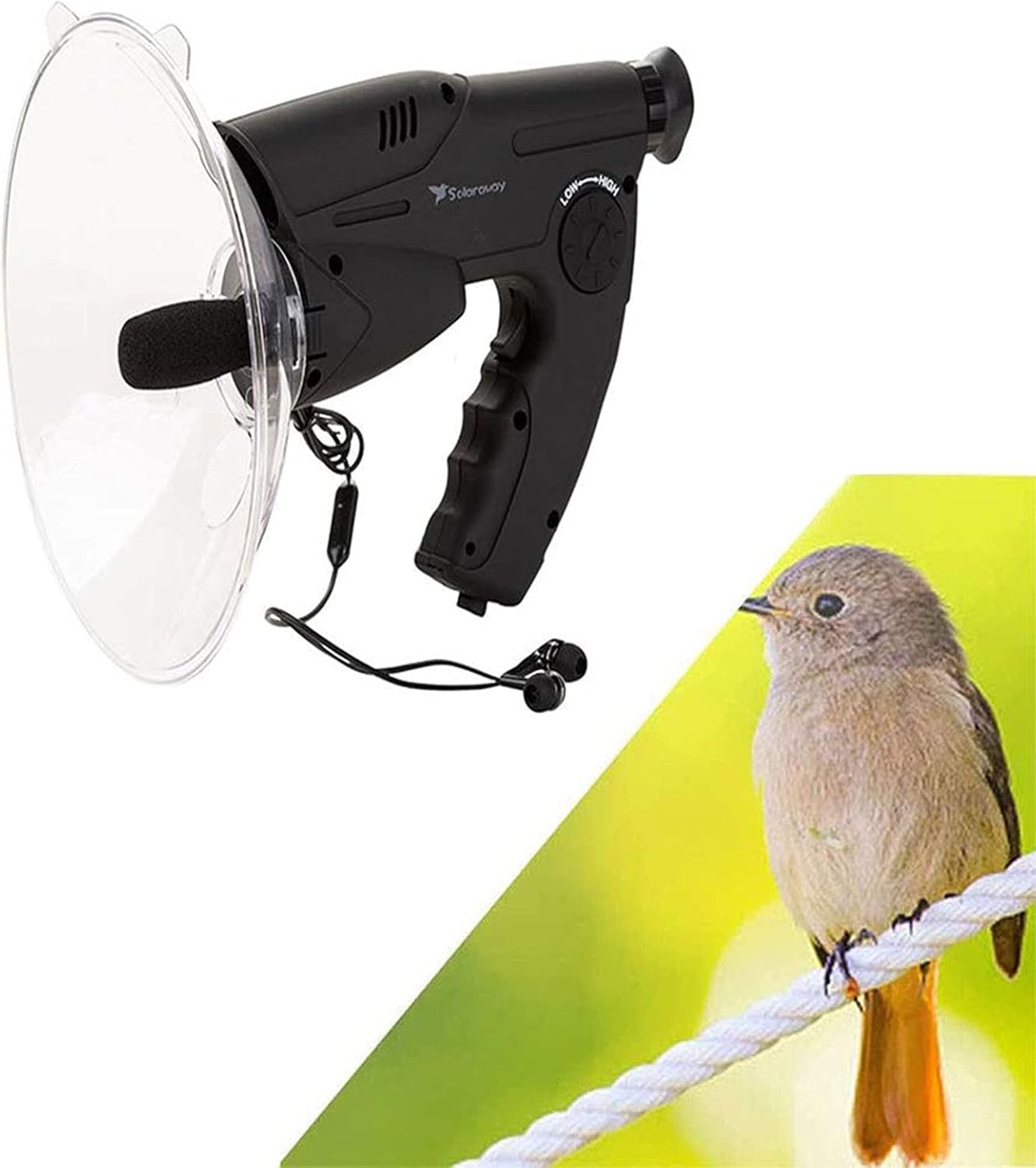 Parabolic Microphone Bionic Telescope Bionic Ear Long