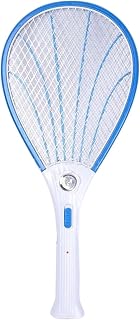 VENBER Fly Swatter Summer Anti Mosquito Cordless Recharge Power Electric Mosquito Swatter Bug Racket Insects Killer Home Bug Zapper Killer Trap (Color : Blue)