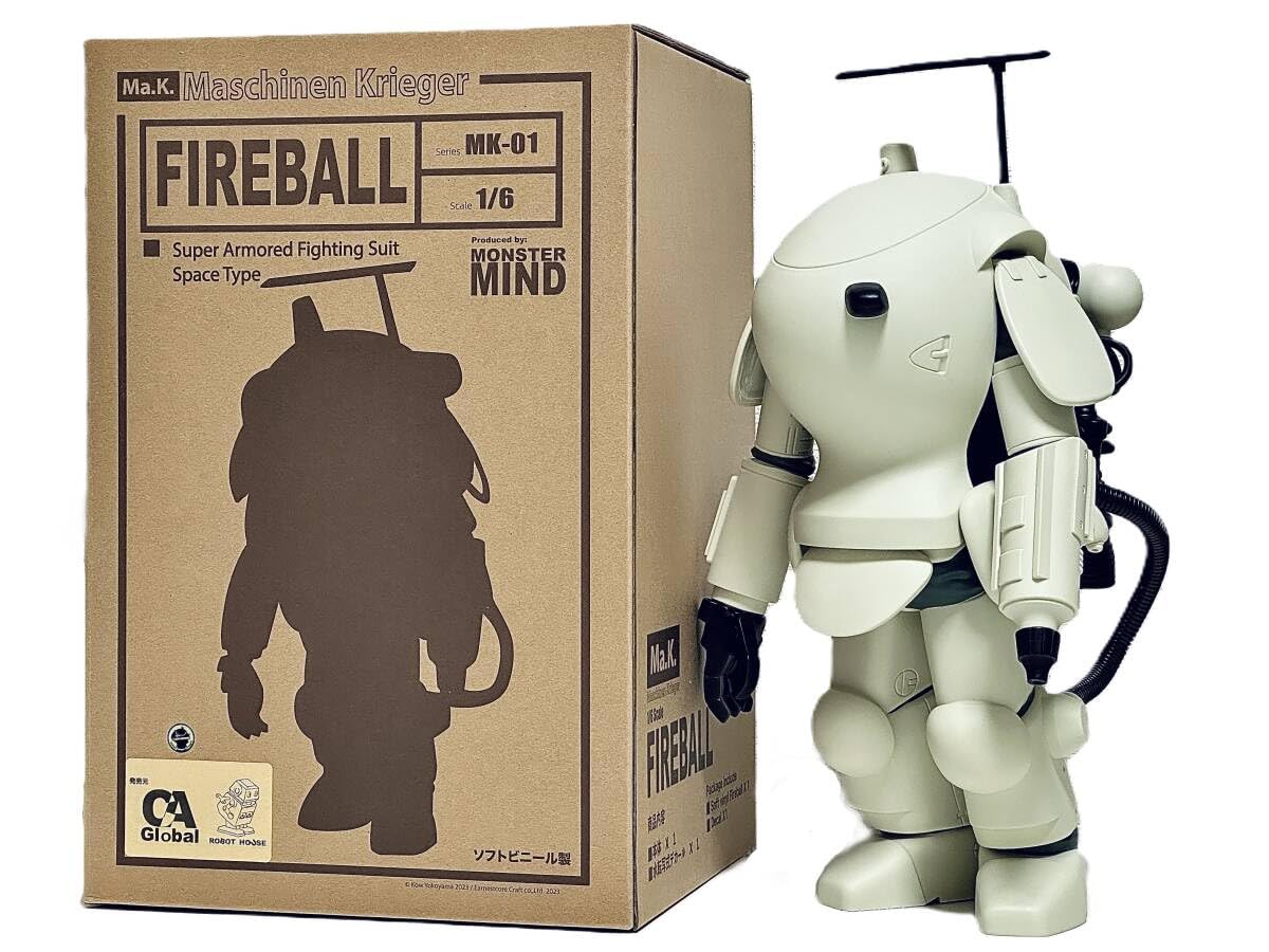 Hiroshi Yokoyama Maschinen Krieger Ma.K. 1/6 Space Type Fireball