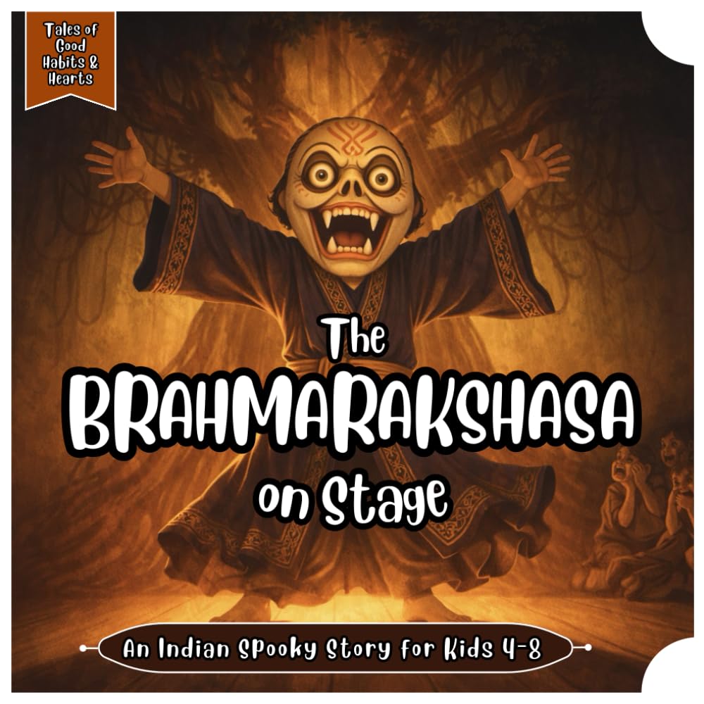 The Brahmarakshasa on Stage: An Indian Spooky Story for Kids 4–8 About Ghosts, Wisdom, and Brave Friendship (Tales of Good Habits & Hearts)