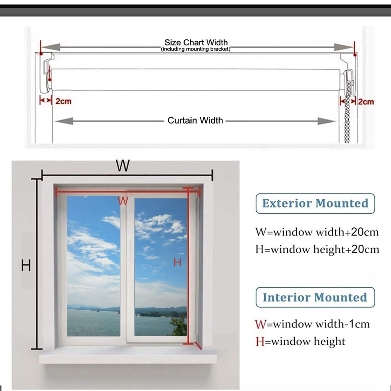 Store à enroulement en plastique vinyle, stores transparents robustes, rideau de fenêtre imperméable avec raccord, Étanche Poussière Volets Roulants avec Side-Pull ( Size : W110xH200cm/W43.3xH78.7in )