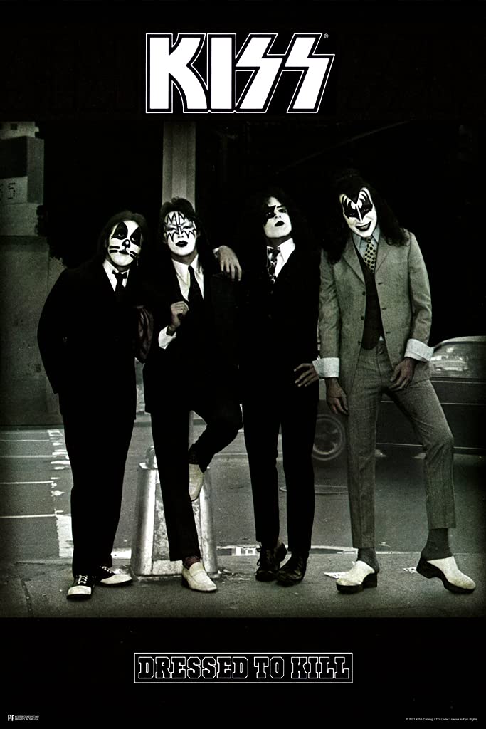 kiss dressed to kill Amazon.com: Kiss Dressed To Kill Poster Album Cover Heavy Metal Vintage Music Band Posters Cool Wall Art Print Poster 12x18: Posters & Prints
