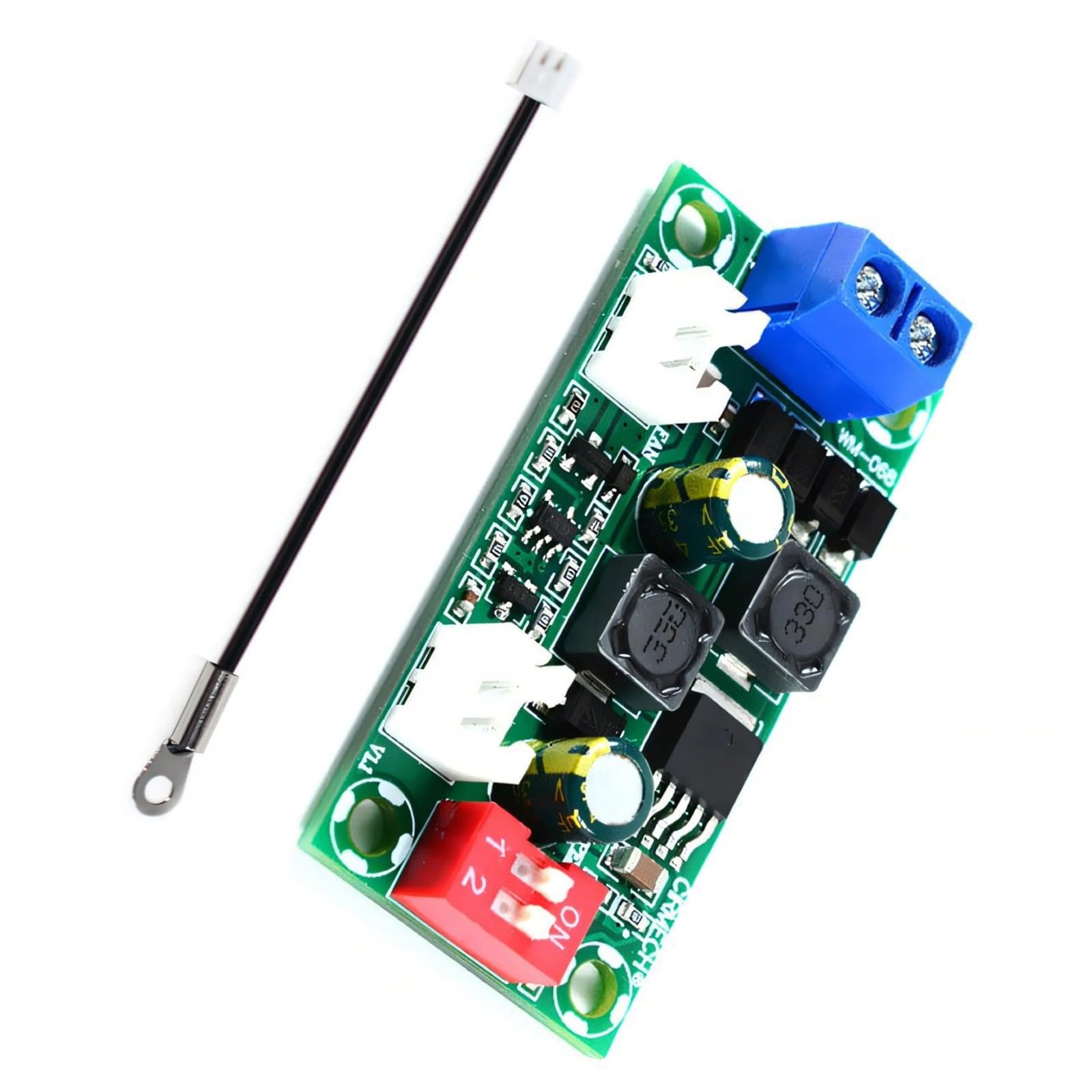 Automatic Temperature Controlled Fan Speed Module 5V 12V 24V for Electronics Cooling Automatic Temperature Control Module