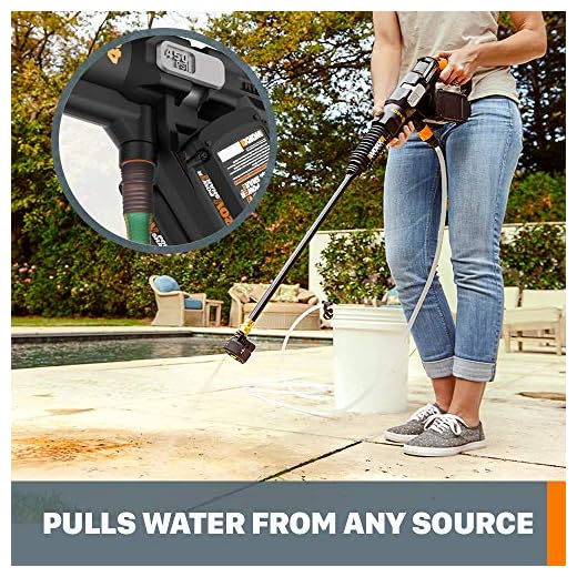 WORX 40V Portable Power Cleaner Hydroshot