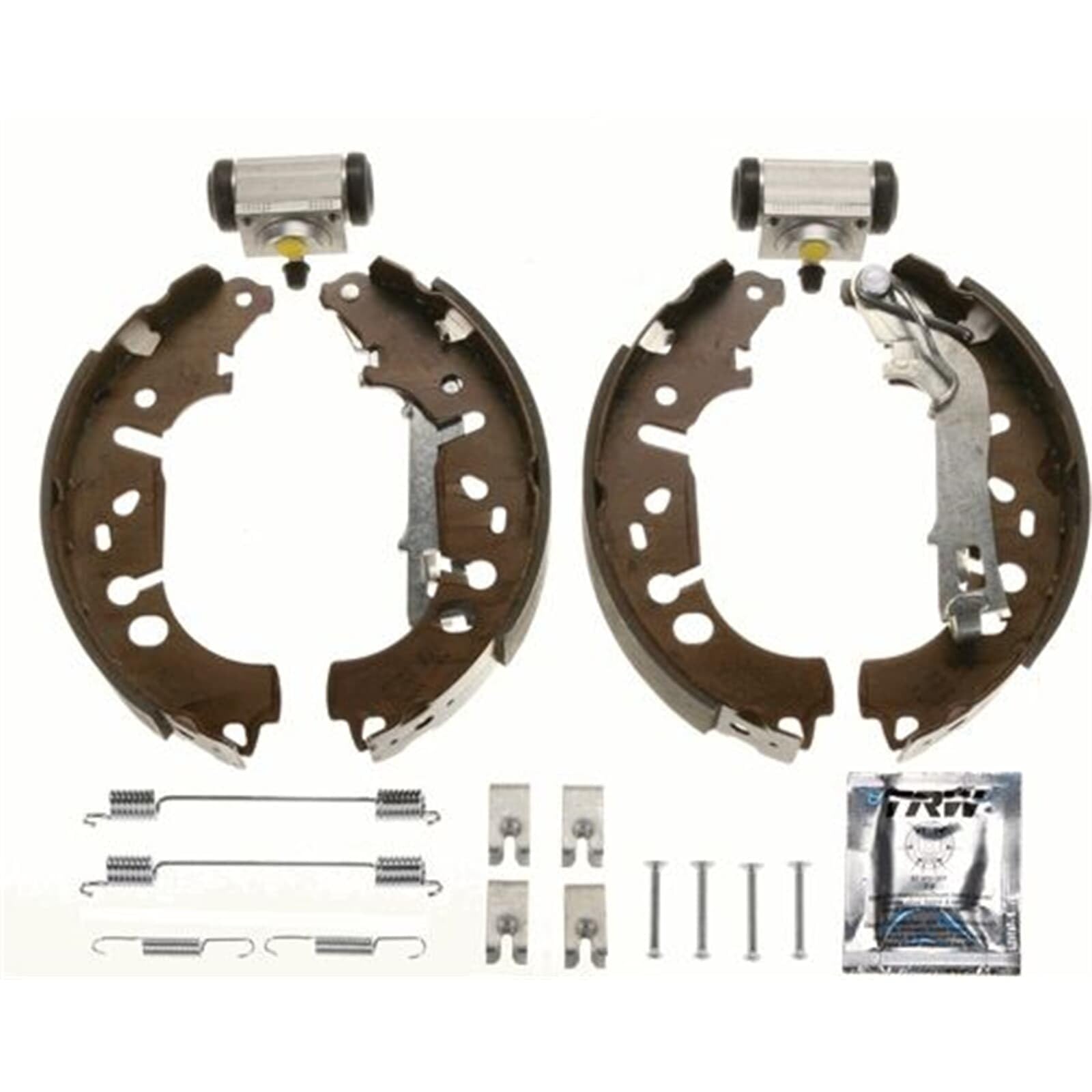 TRW Kit ganasce freno BK1769 Compatibile con: FIAT FIORINO Kasten/Großraumlimousine, GRANDE PUNTO, LINEA, PUNTO, PUNTO EVO, PUNTO Kasten/Schrägheck, QUBO