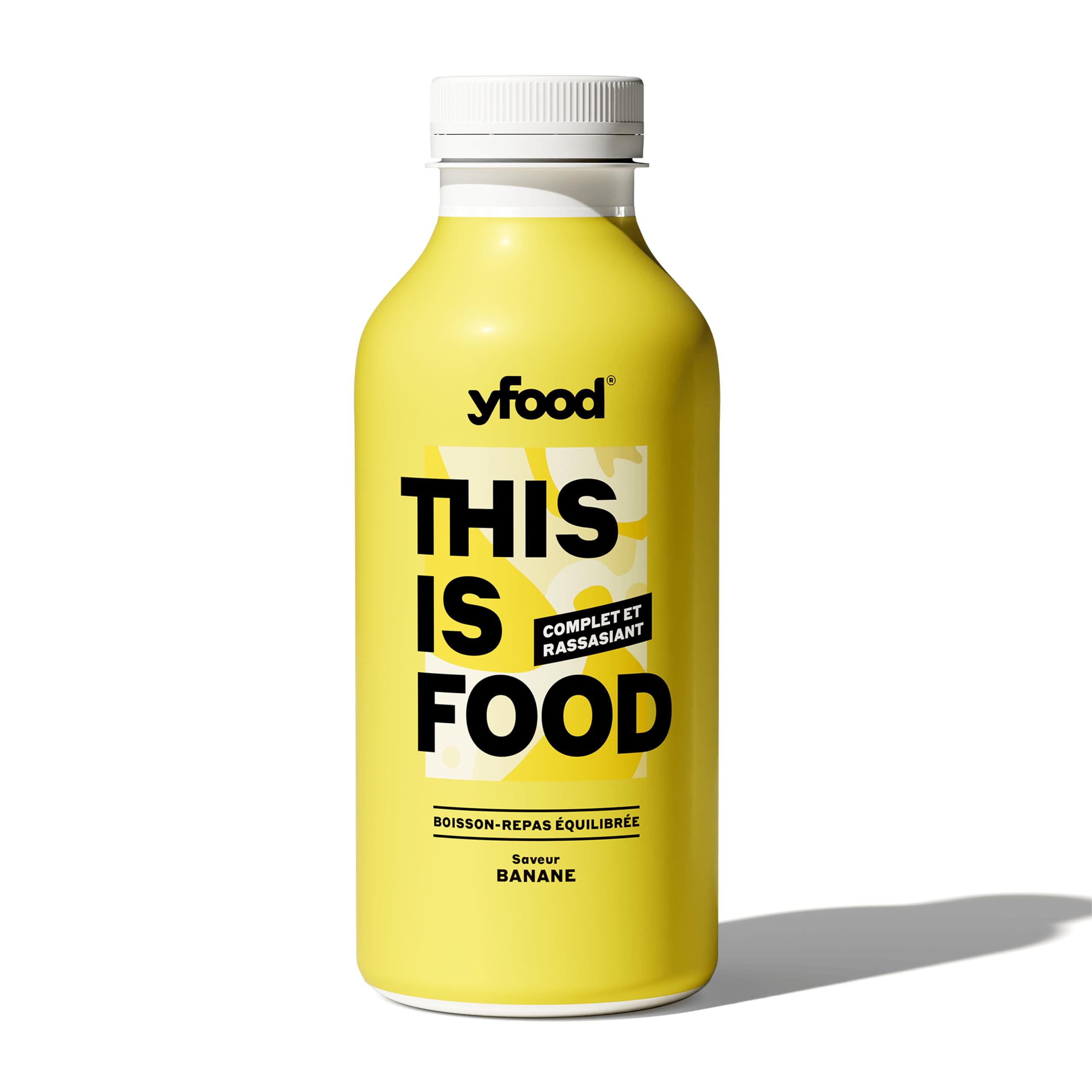 yfood Happy Banana, tasty meal replacement, THIS IS FOOD drink, 34g of protein, 26 vitamins and mineral (12 x 500ml)