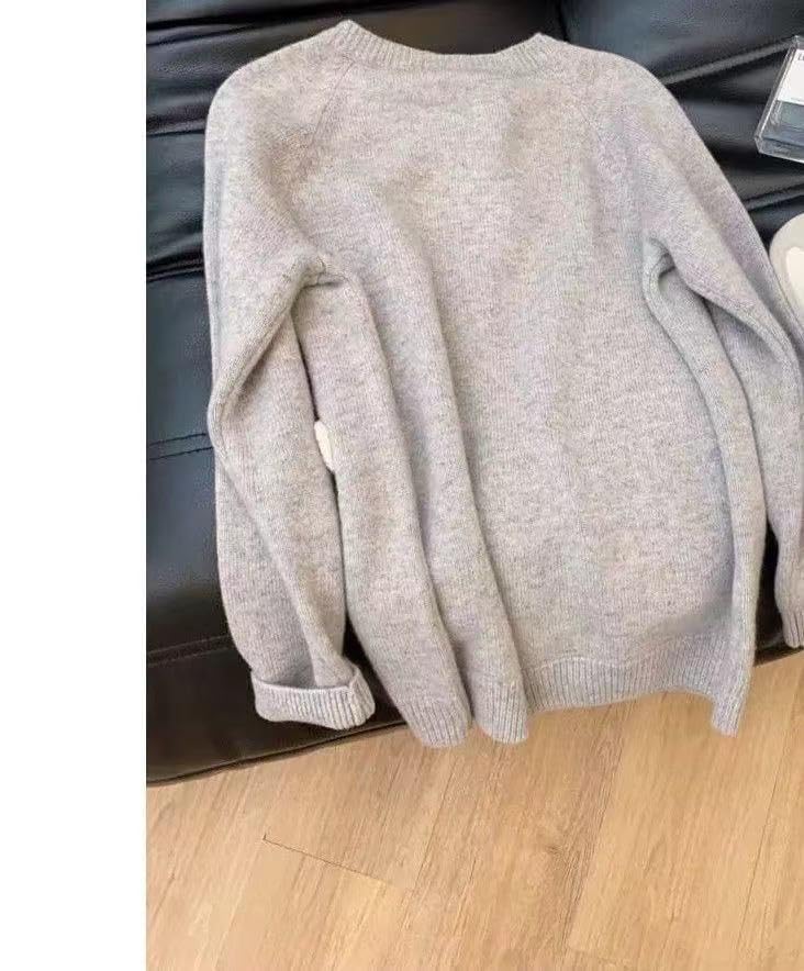 Sheep Sweater Cardigan for Women-Funny Fall Winter Animal Christmas Long Sleeve Button Knit Cardigans Sweaters3