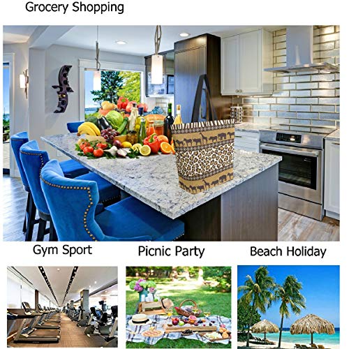 Stylish Print Extra Large Shoulder Tote Bag for Beach Travel Weekender Gym Grocery Shopping4