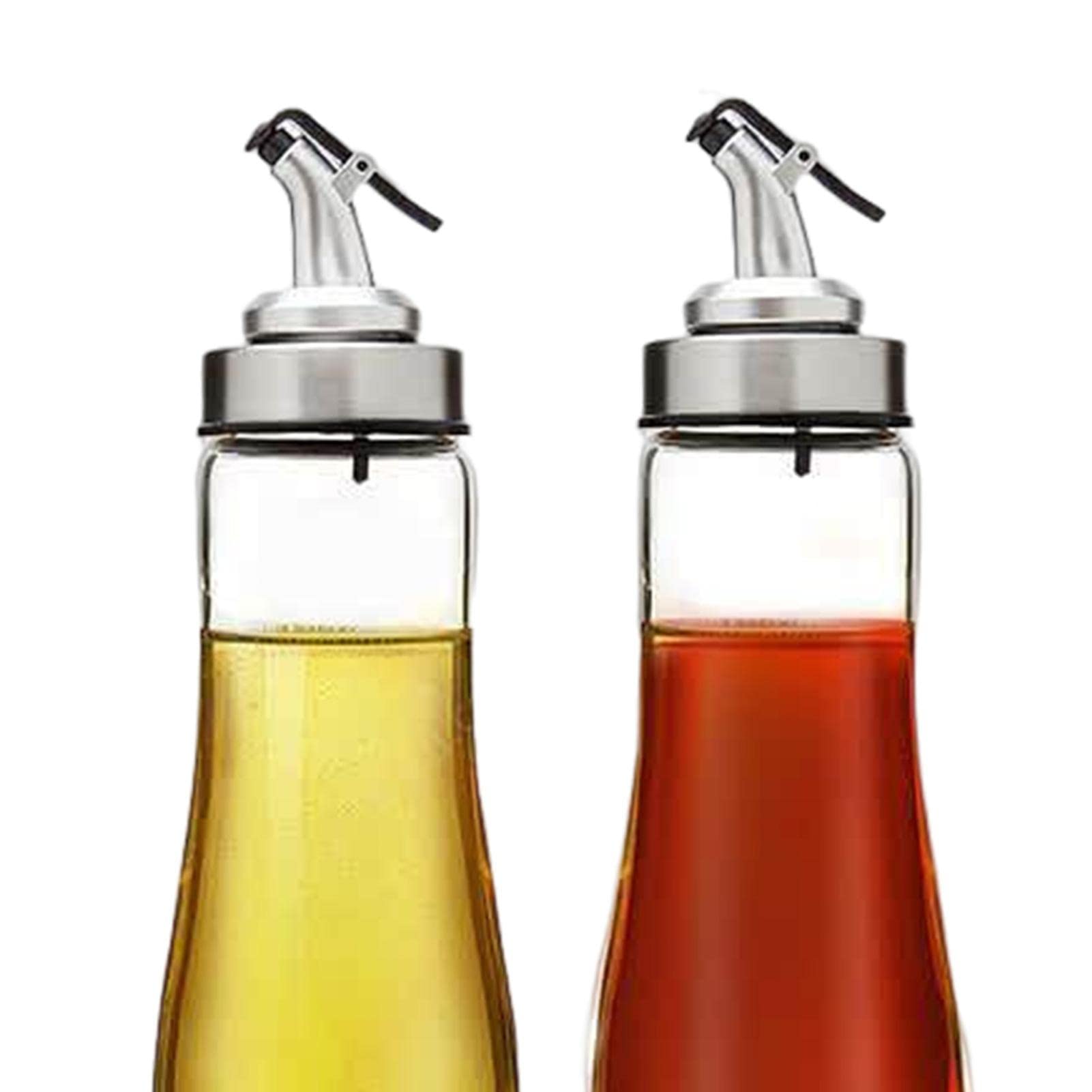 Aeihevo HEPVET Olive Oil Dispenser Spout | Kitchen Oil Pour Spouts | Seasoning Bottle Dispenser Spout with Leakproof for Vinegar, Soy Sauce, Kitchen Tools