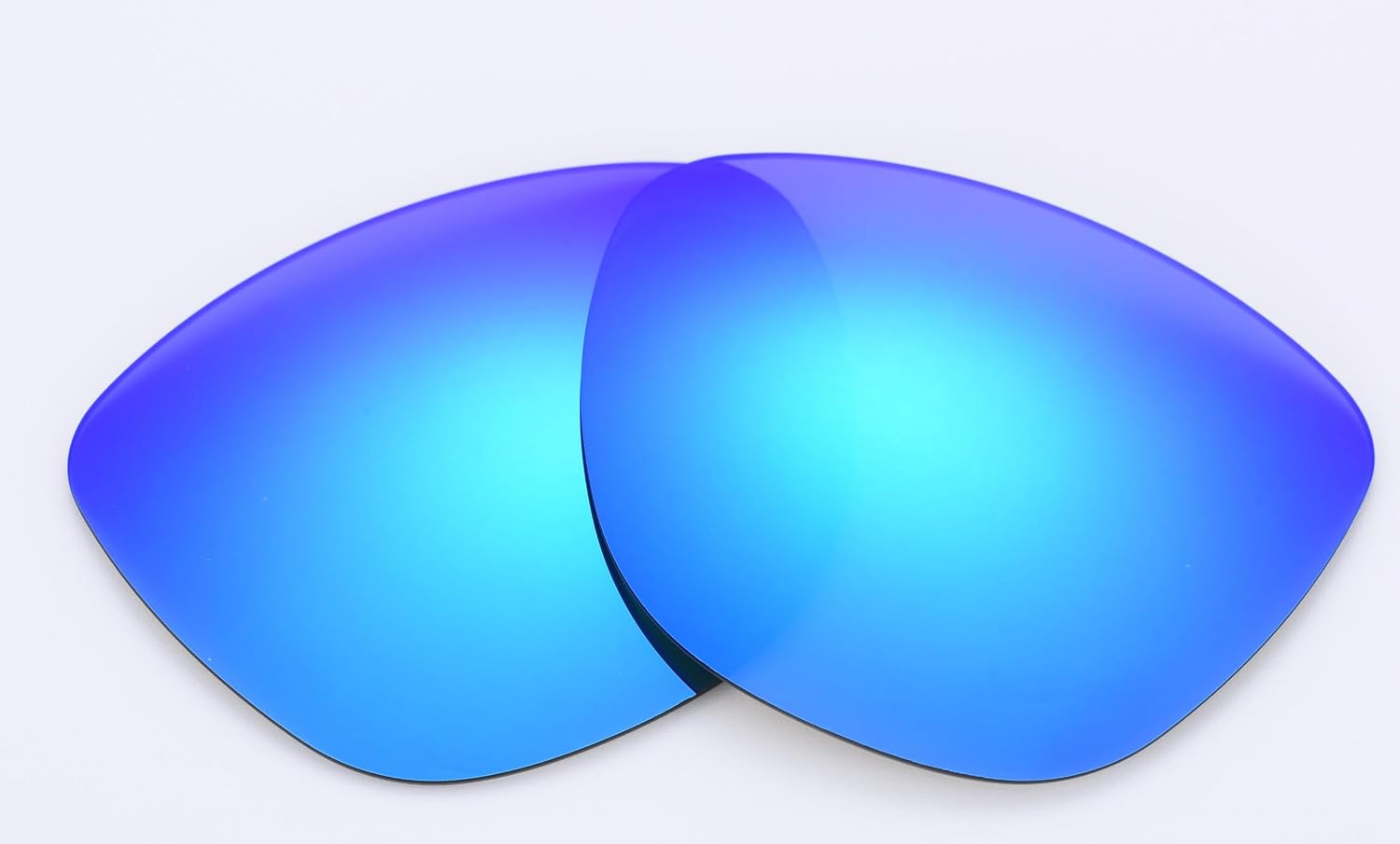 Polarized Replacement Lenses for Oakley Frogskins Sunglasses (Ice Blue Mirror)