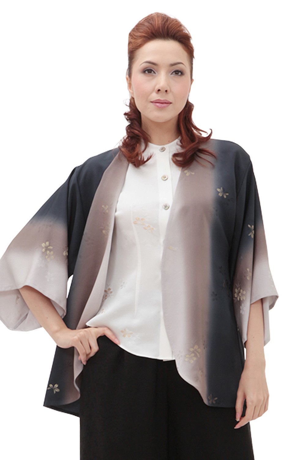 Kyo-Sakura Women's haori-Jacket Hand-Grade K3031 Made in Japan