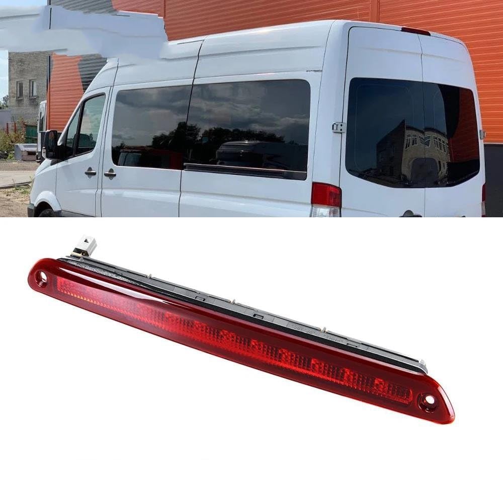 Luce Di Stop Posteriore Alta A LED Per Mercedes Sprinter W906 E VW Crafter - Rosso, 345x38x36 Mm