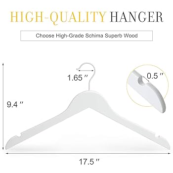 まとめ売り　70本　音符　木製ハンガー　白　ホワイト まとめ売り 70本 音符 木製ハンガー 白 ホワイト-アウトレット