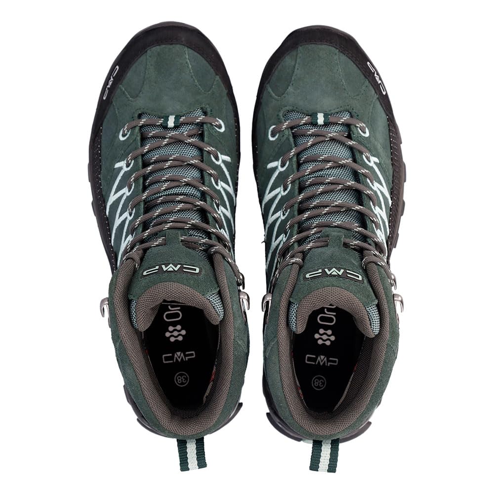 CMP Damskie buty trekkingowe Rigel Mid Wmn WpTrekking Shoes, Trek zielony jadeit, 40 EU