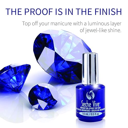 Miniatura 3 de Seche Vive Recubrimiento superior con efecto de gel 05oz