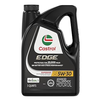 Castrol EDGE 5W-30 FE 　8L (カストロール エッジ ） Amazon | Castrol 0エッジ5 W-30合成モーターオイル 5クォート