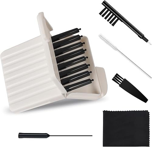 Kit de limpieza de audífonos, filtros de protectores de cera para audífonos Cerumen, filtros de audífonos compatibles con Phonak, trampas de cera