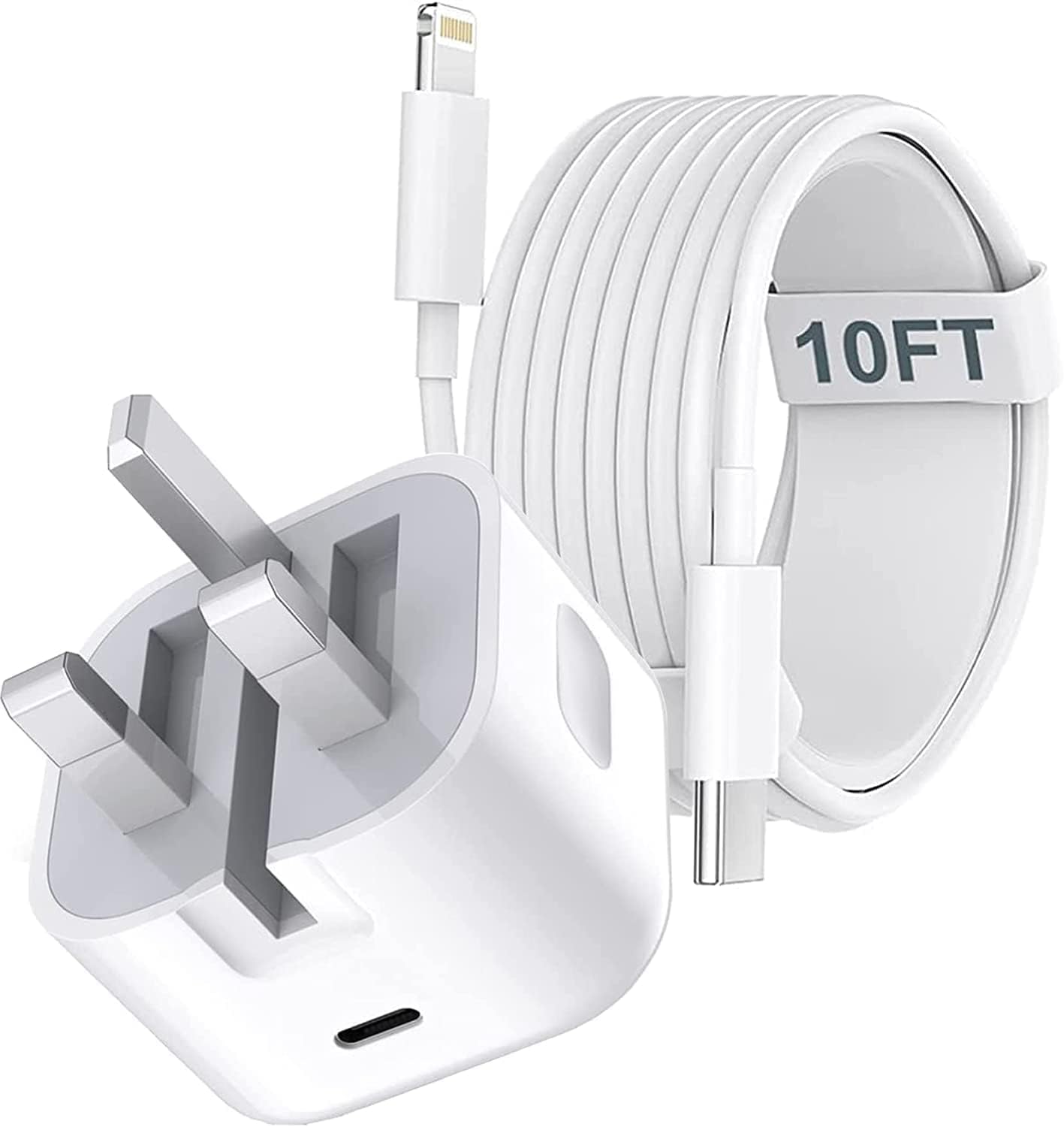 iPhone Fast Charger Plug, [Apple MFi Certified] iPhone 20W USB C Fast